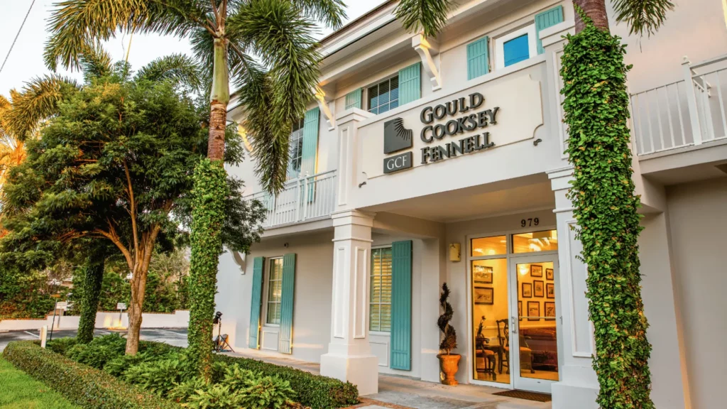 Front of Gould Cooksey Fennell Office in Vero Beach Florida