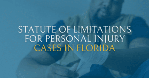 Statute of Limitations for Personal Injury Cases in Florida | Gould Cooksey Fennell Law Firm