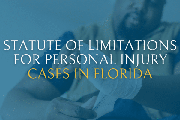 Statute of Limitations for Personal Injury Cases in Florida | Gould Cooksey Fennell Law Firm