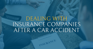 Dealing with Insurance Companies After a Car Accident | Gould Cooksey Fennell