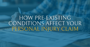 How Pre-Existing Conditions Affect Your Florida Personal Injury Claim